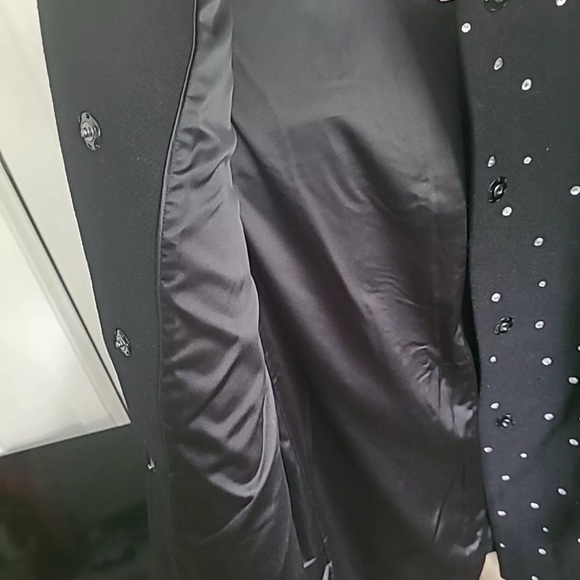 Kate Spade Dorothy Rhinestone Coat Size 0 - Picture 5 of 7